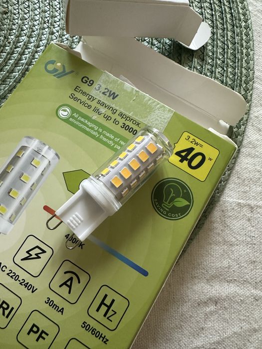 Set 10 becuri led G9