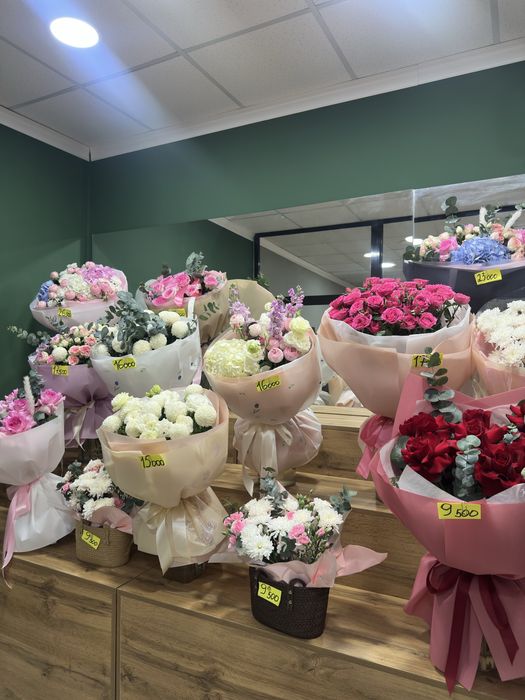 цветы скидки 50% до 20.02