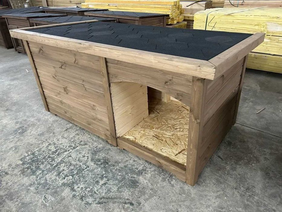 Будка для собаки утепленная