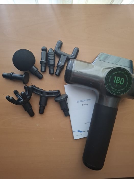 Професионален масажор пистолет за дълбоко тъканен масаж - 30 скорости