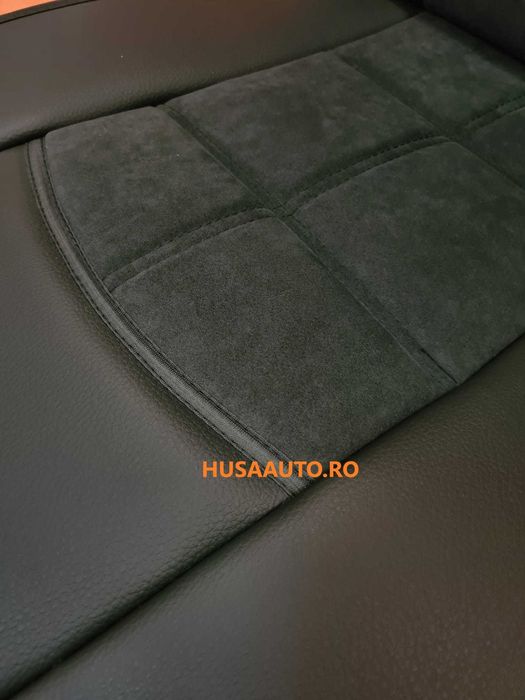 Huse scaun auto Premium,piele ecologica + Alcantara