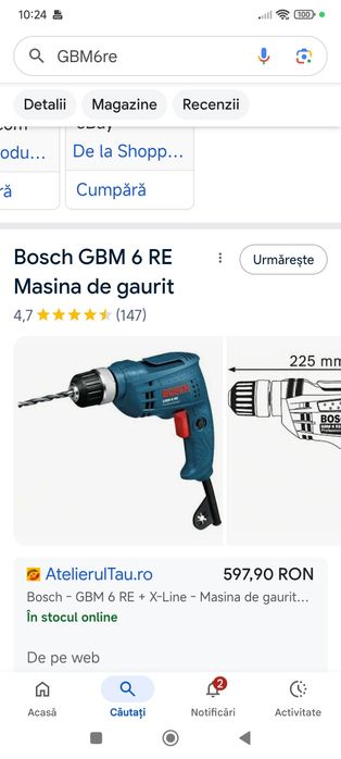 Mașină de găurit Bosch
