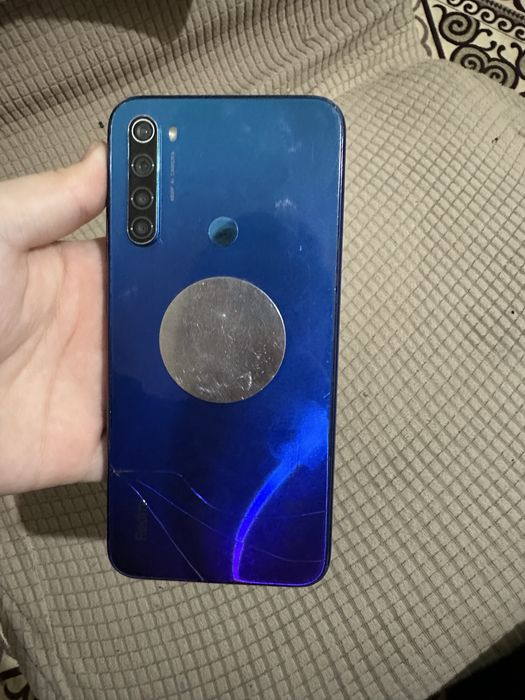 Редми Note 8 синиий цвет
