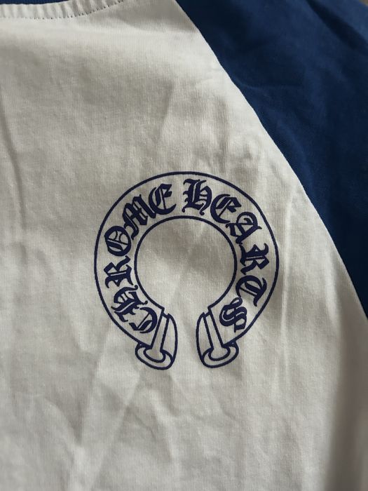 bluza chrome hearts albastra