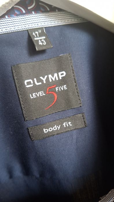 Солидная рубашка Olymp Level5 (body fit)