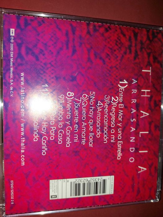 CD  Thelia Arrasando - original, RAR
