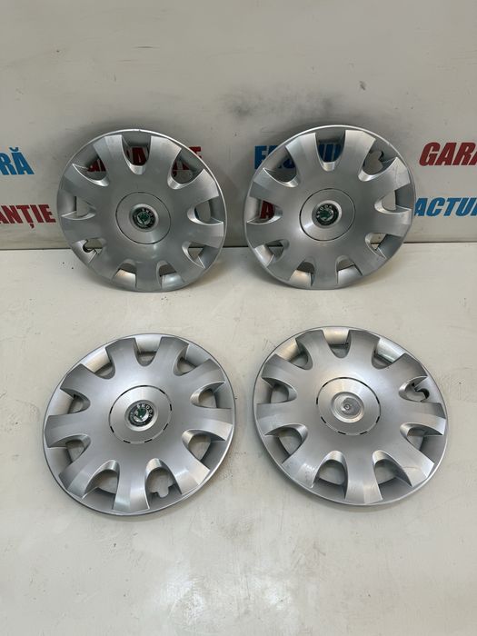 Capace jante roti tabla R16 Skoda Octavia 2 Fabia 2 1Z0 601 147 A