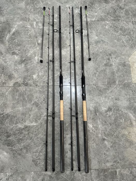 SET 2 Lansete Feeder ROBINHAN Dexter 3.90m XH, 60-180 grame NEW 2026