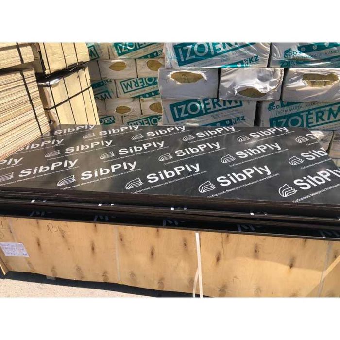 Фанера ламинированная финская. Для Опалубки (Китай, Россия)