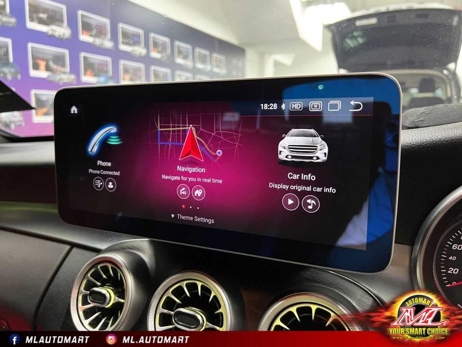 Navigatie Mercedes W205 , X253 , W447 , X-Class,8G+128GB,10.2" Factura