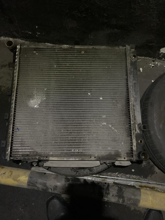 Радиатор мерс 124 111 мотор