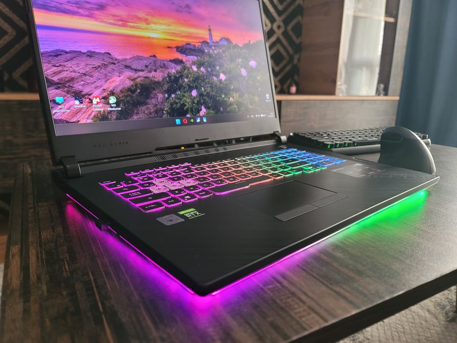 ROG STRIX G17.  Продажа (обмен) RTX 8 gb
