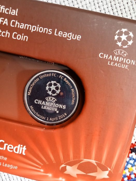 Coin, Barcelona,Atletico,Manchester, Bayern UEFA Champions League 2013