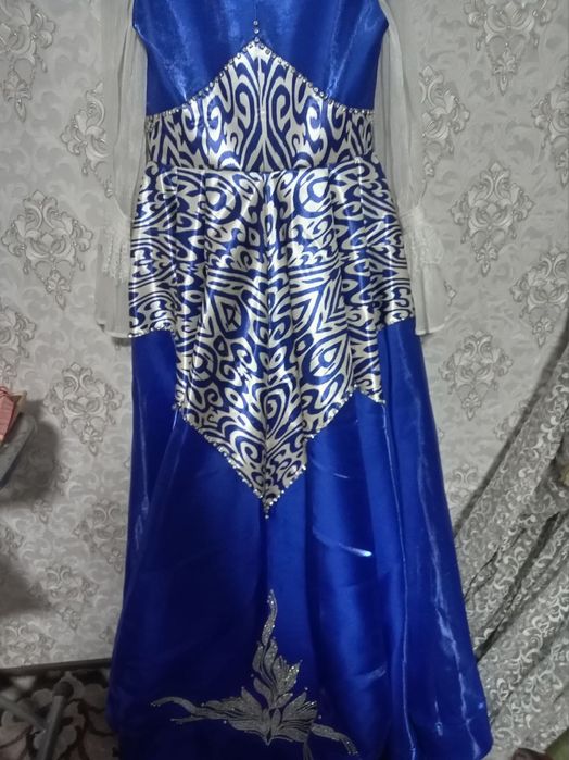 Ansambl kelin salom ko'ylak milliy uslubda