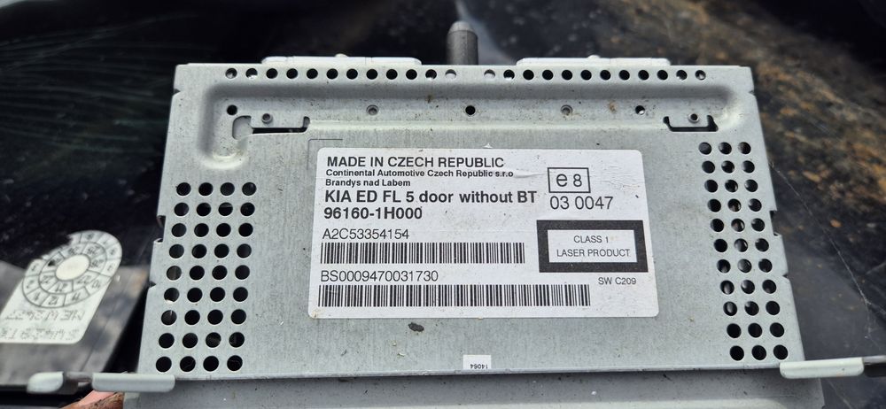 Media player cd hyundai i20 bluetooth 2013 kia ceed 2010 2011 an 2012