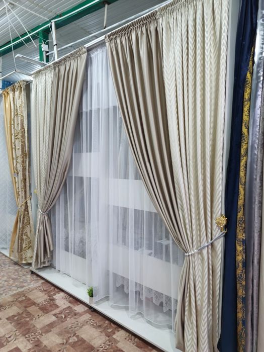 Дайын новый штор-комплект