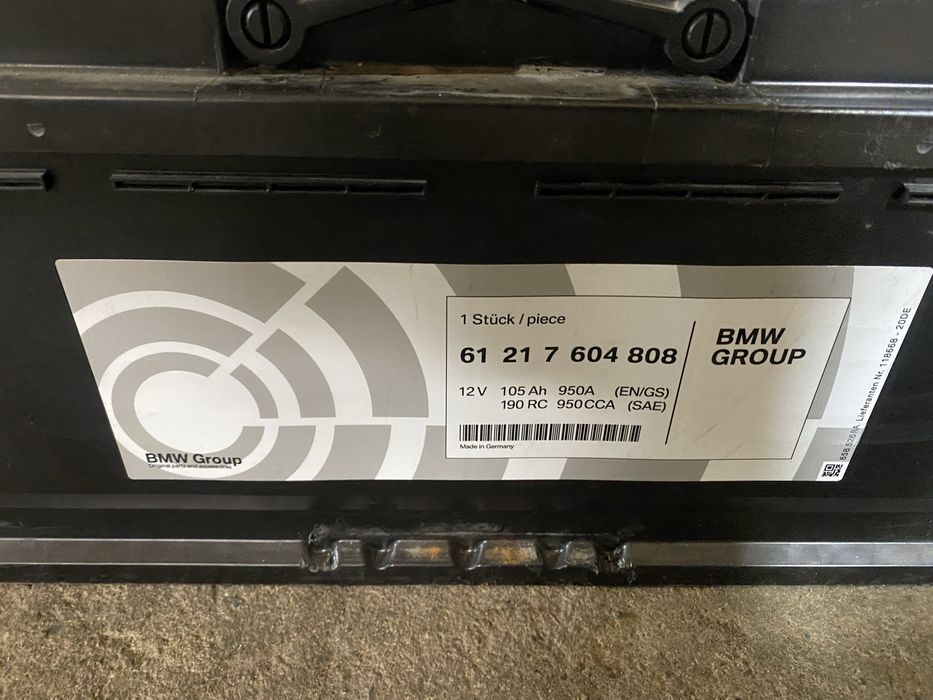 Продам Аккумулятор BMW 105Ah. AGM