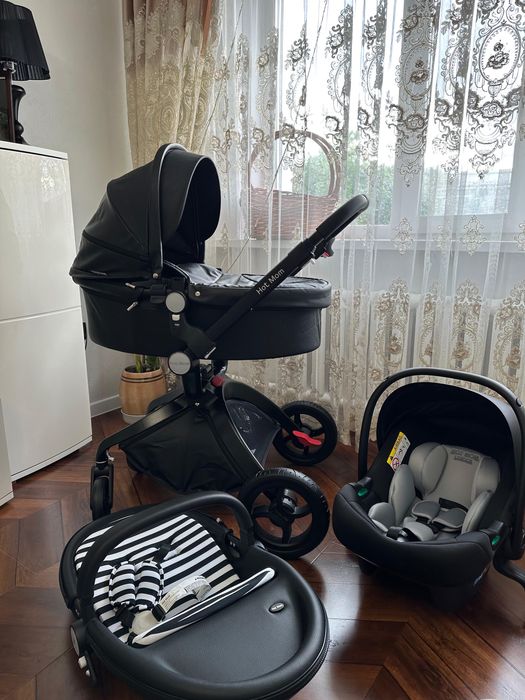 Продам коляску Hot Mom F22 3 в 1, как новая