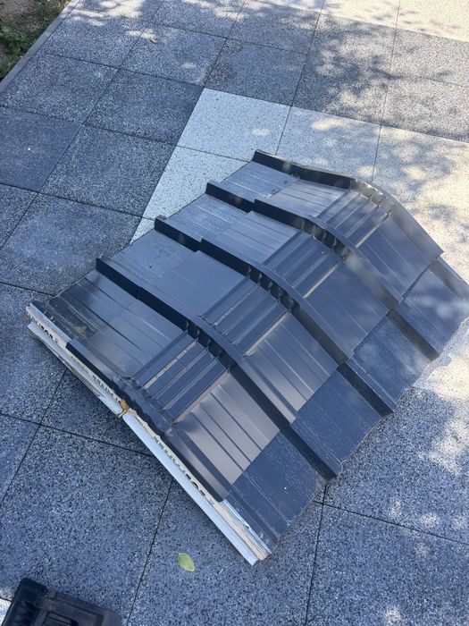 Panouri acoperis cu coama 4cm grosime gri antracit ral 7016