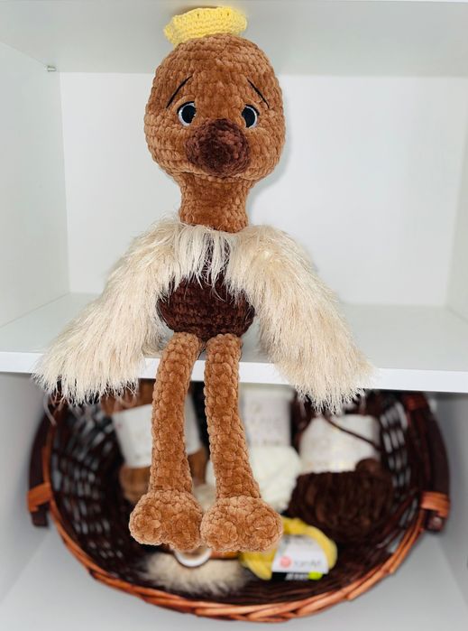 Плетени играчки с плюшена прежда