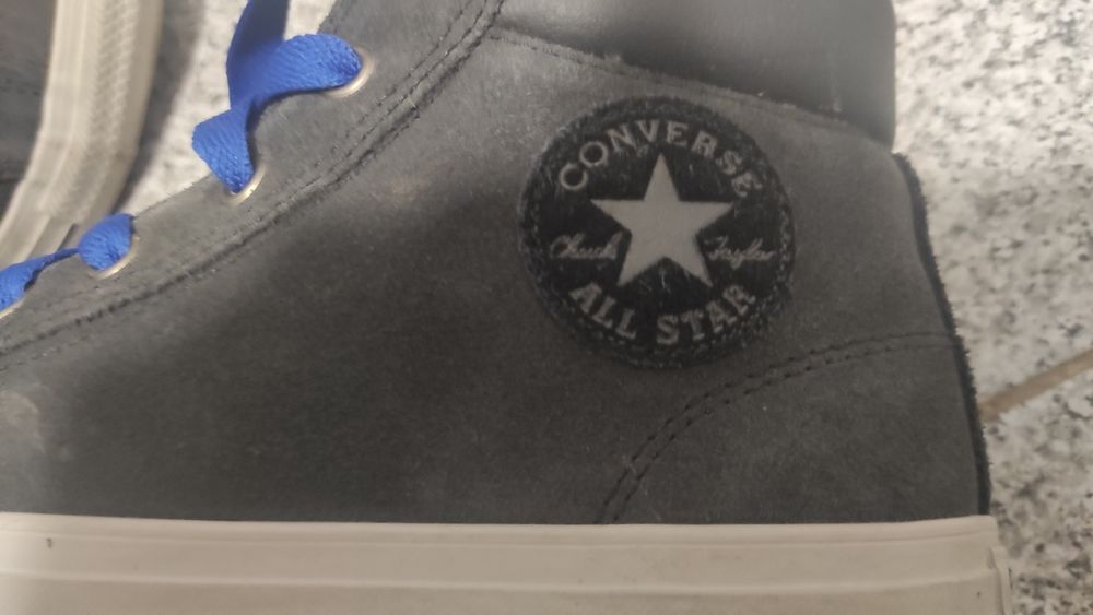 Ghete converse piele întoarsă