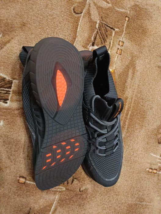 Чисто нови летни Мъжки маратонки Pierre Cardin Сиви, Текстилни, Леки