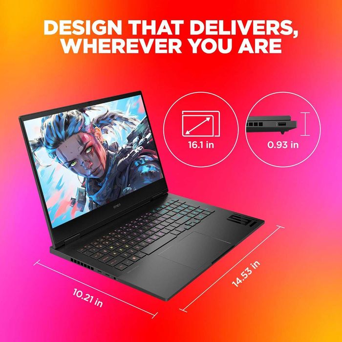 HP OMEN i7-13700HX D5-16GB 512 GB RTX 4060 8GB 16,0 WQXGA 240Hz Laptop