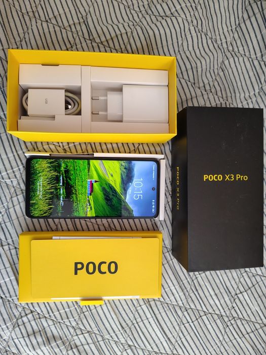 Смартфон POCO X3 PRO, Dual SIM, 256GB, 8GB RAM, 4G, Phantom Black