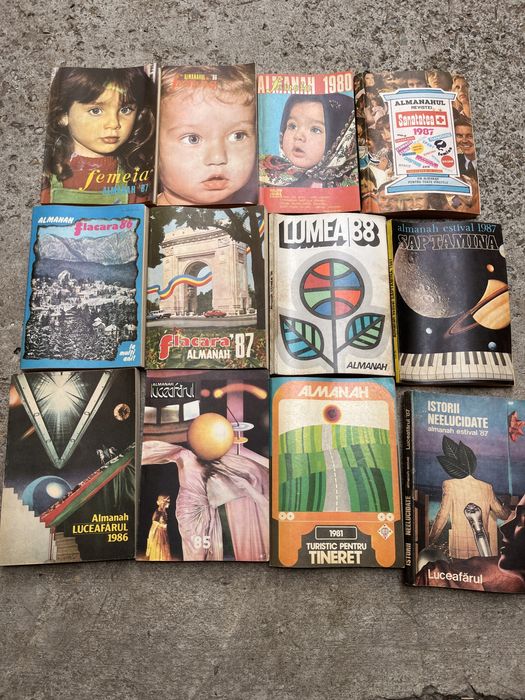 Vand Almanahuri din perioada comunista