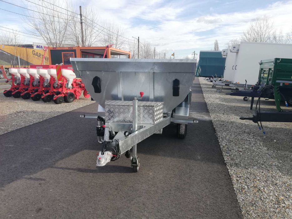 Dumper basculabil dublu ax 3500kg, NOUA carte RAR, asig si nr GRATUIT