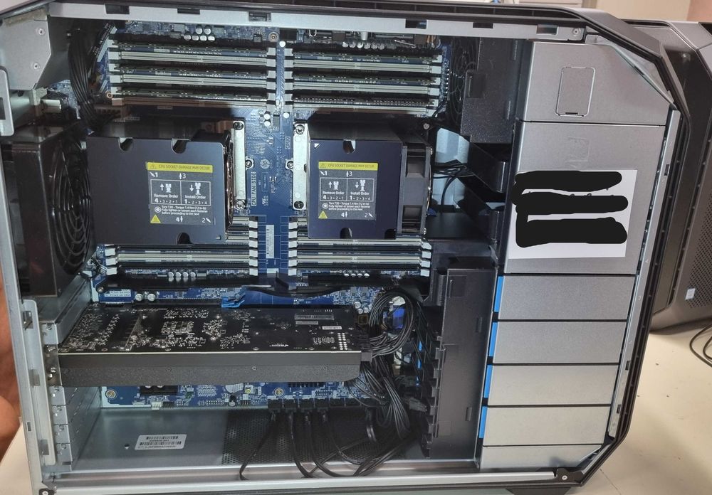 HP Z8 G4 Workstation | 2x Xeon (24C/48T) | 96GB RAM | RTX 3070 | 1TB NVMe
