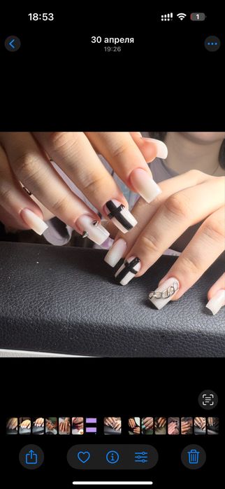 Аккуратный маникюр 4500тг