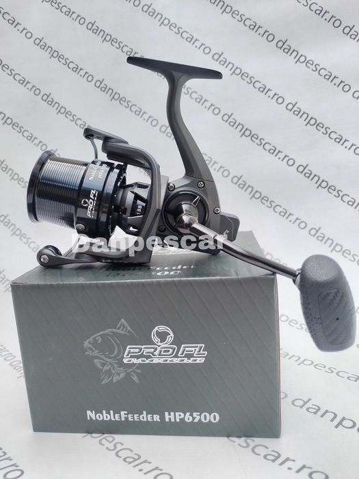Mulinetă Feeder si Crap PRO FL NOBLE HP6500 cu tambur Long Cast