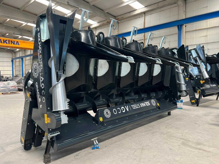 Жатка кукурузная Solmax Steel 6-8-ми рядные