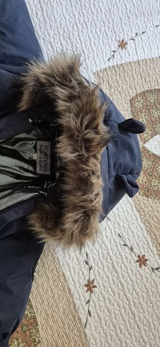 Комбинезон для новорожденных зимний.
