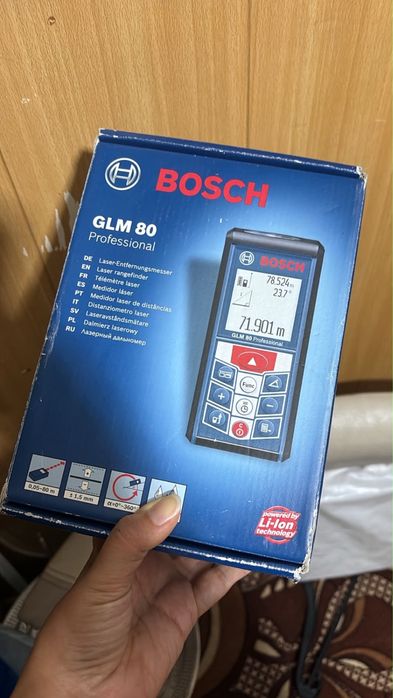 Bosch GLM 80 professional + штатив лазерный диаметр