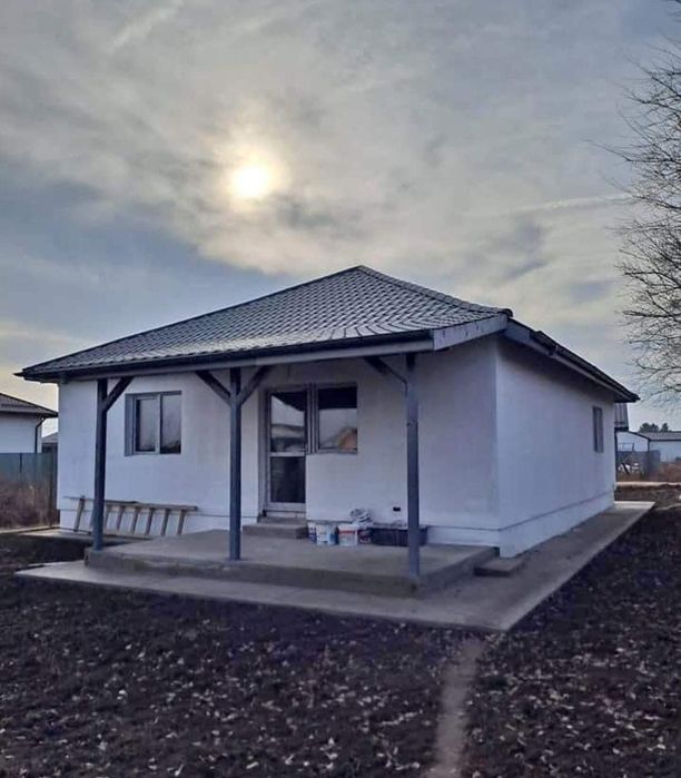 Construim case moderne pe structura metalica, cabane tip A,