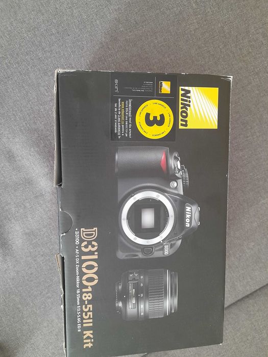 Aparat DSLR Nikon D3100 +Obiectiv 18 140