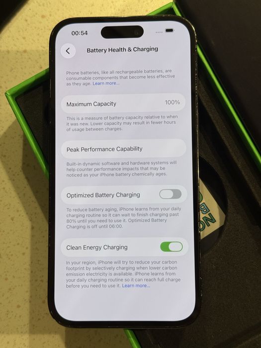 iPhone 14 Pro 256GB Space Black – Отличен, 100% Батерия.