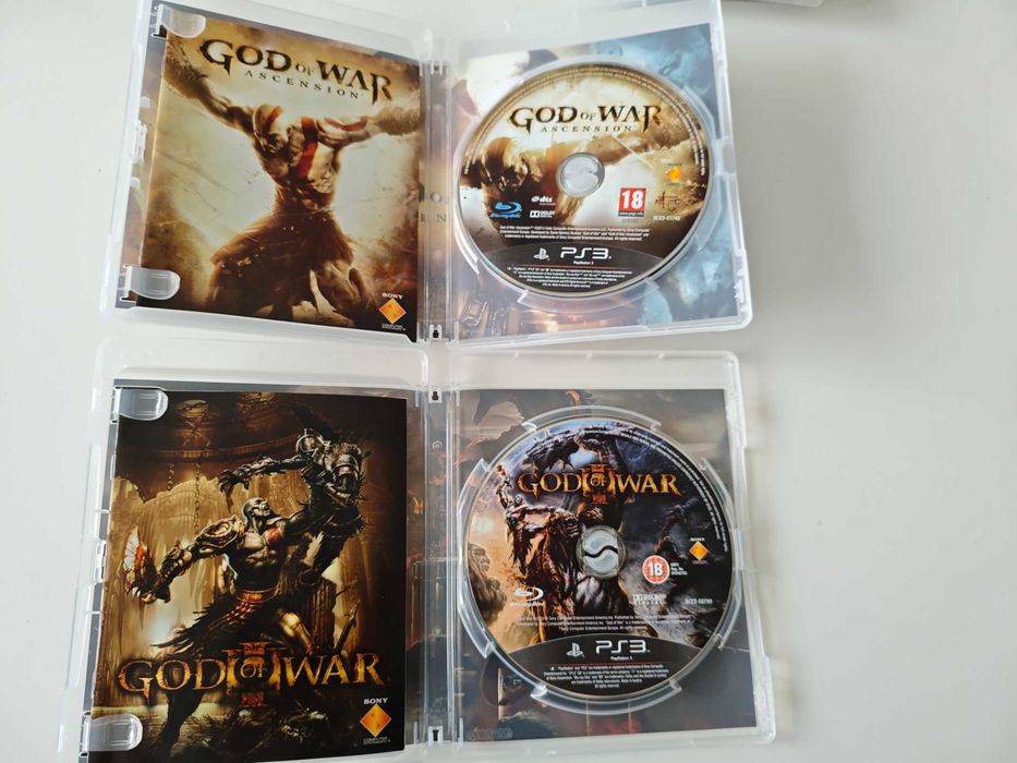 God of War III 3 + God of War Ascension Playstation 3 PS3