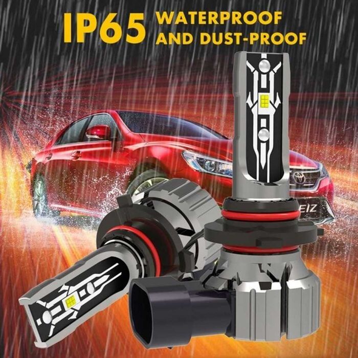 Комплект LED диодни крушки 9005/HB3 - 35W 12V - 6000к