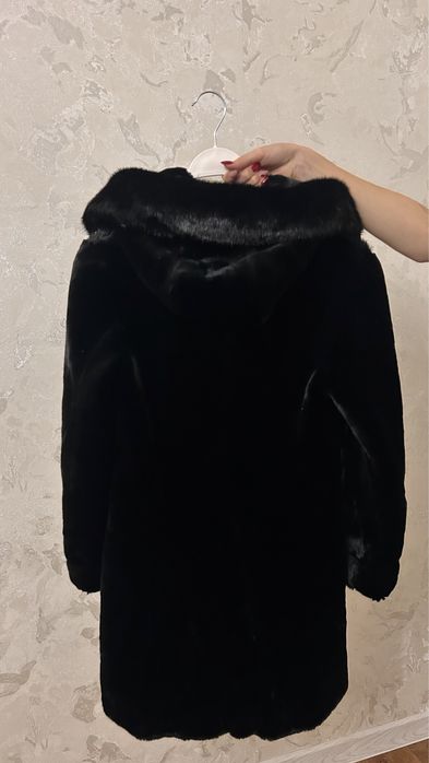 Мутоновая Шуба черный