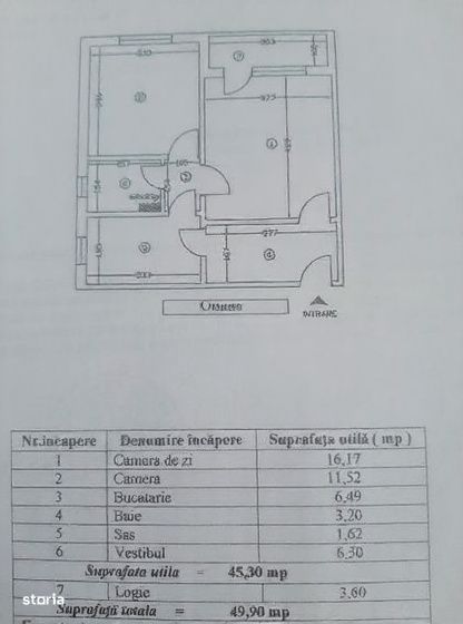 2 camere | 49,9 mp total | Etaj 4/10 | COMISION 0