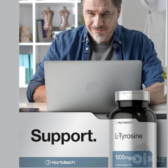 Horbäach L-Tyrosine Supplement,Л- Тирозин Horbäach L-Tyrosine Suppleme