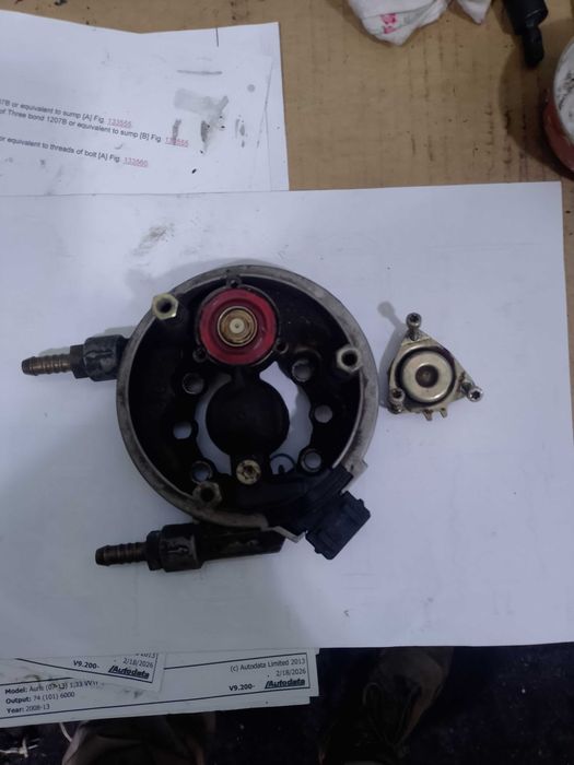 Плочка за Фолксваген джета, голф 2, 1.8-90 конски сили