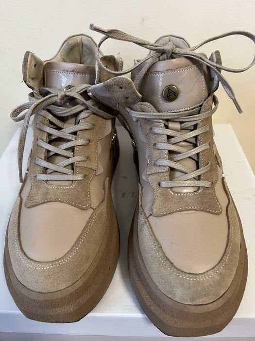 Зимни обувки, естествена кожа