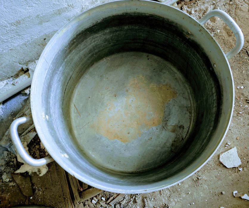 Алюминиевая кастрюля, 50 л