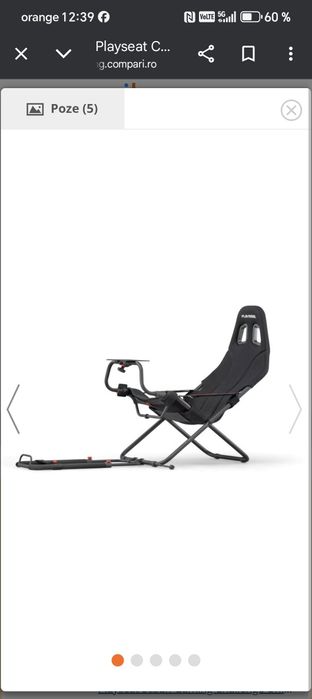 Vând volan+pedale + scaun playseat