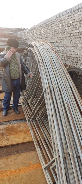 Теплица у-н 7м арка  2×2 профилдан ясалган холати янги ишамаган250дона