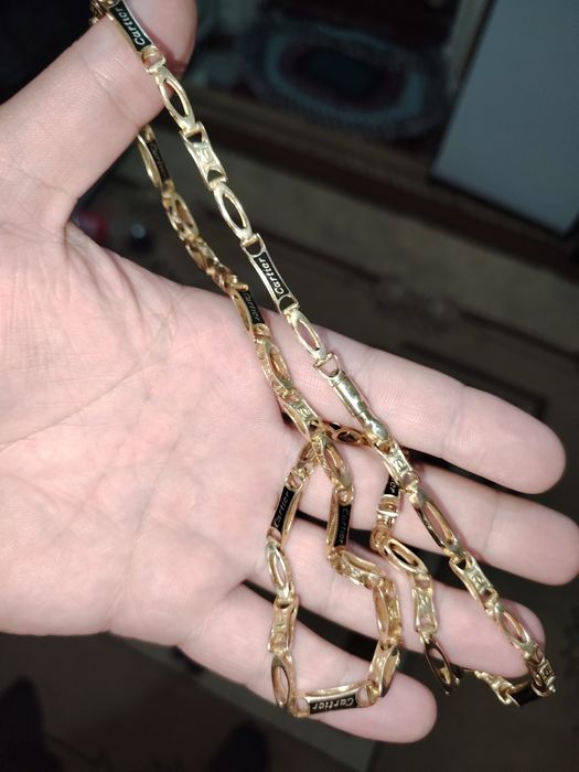 золотая цепочка cartir